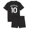 Camisola + Calções Manchester City Grealish 10 Criança Equipamento 2ª 2025-26